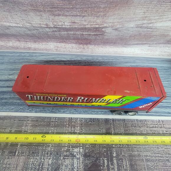 Nylint thunder rumbler Pressed Steel Semi Trailer multi color - Picture 5 of 11
